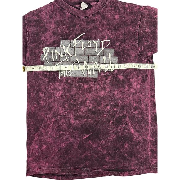 Vintage 1982 Pink Floyd The Wall T-Shirt Hanes Beefy Single Stitch Tie Dye USA - Picture 11 of 12